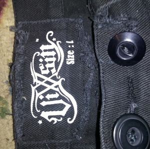 Vixxsin vintage unisex goth industrial pants